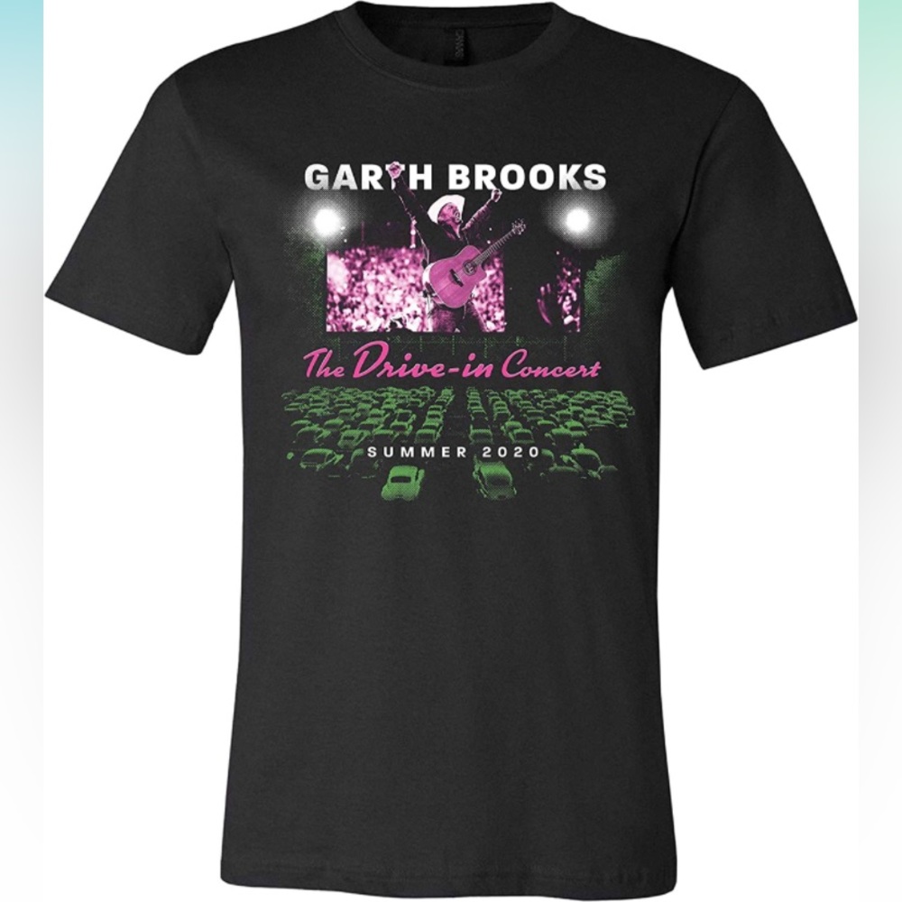 NWOT Garth Brooks Drive-in Concert t-shirt Summer 2020 size medium